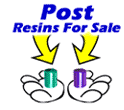 Post Resins For Sale